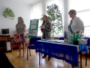 Autorka i prowadzące spotkanie panie Marta Sawicka-Łaba i Anna Pitura
