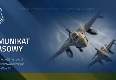 Dowództwo Operacyjne W polskiej przestrzeni powietrznej operują statki powietrzne